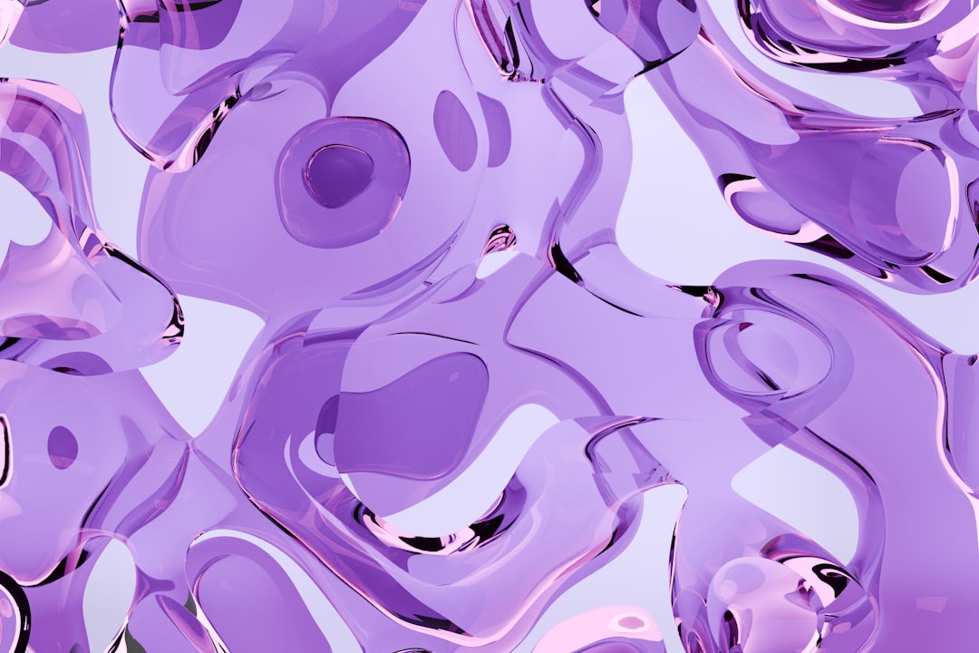 a-bunch-of-purple-bubbles-floating-in-the-air-9qlwqc9r9us